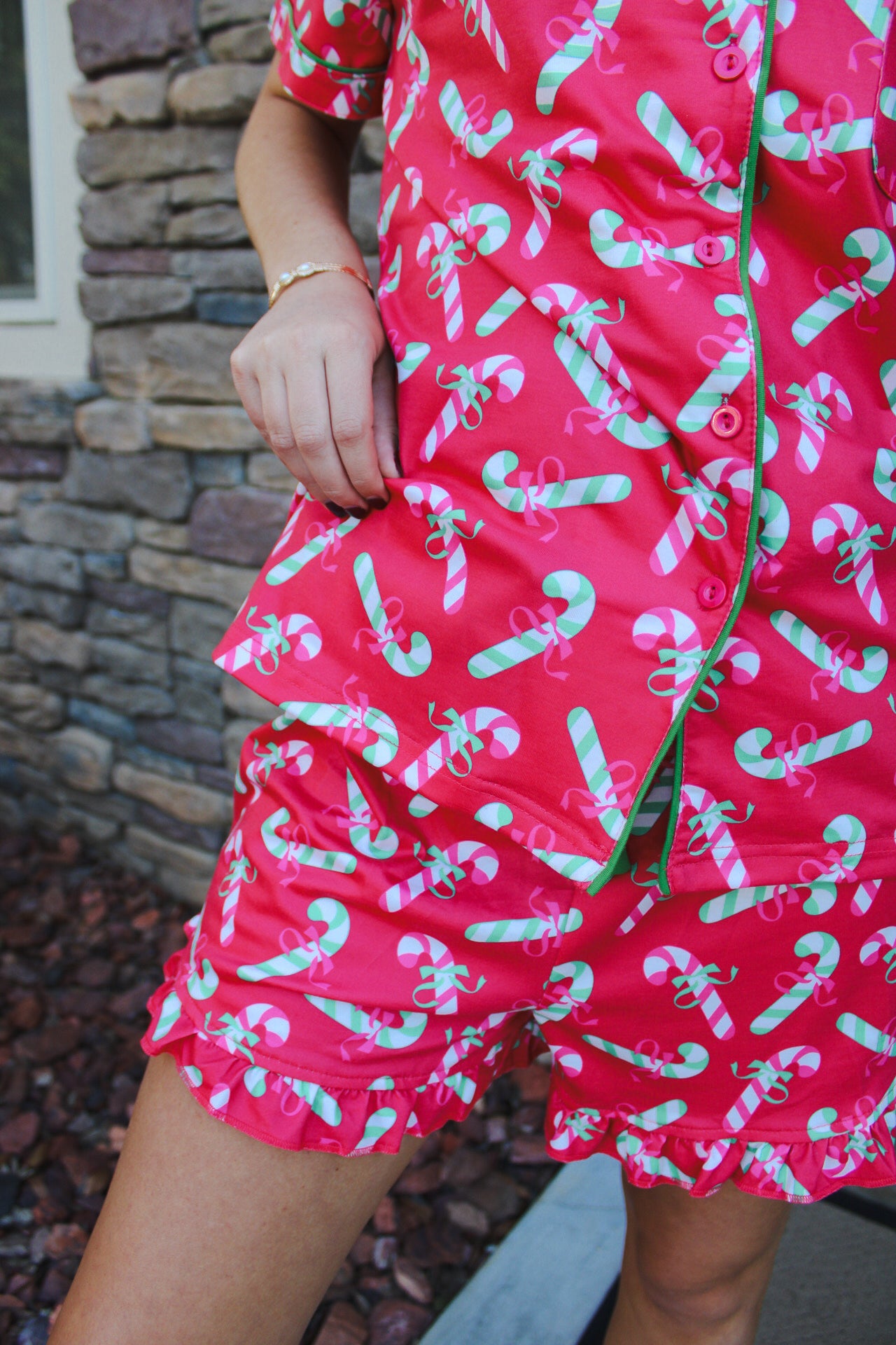 Christmas Candy Cane Lounge Set